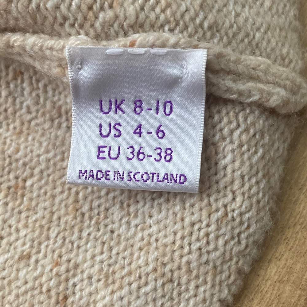 Brora Cashmere Open Front Cardigan Sweater - Picture 5 of 6